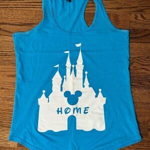 Light Blue Disney Inspired Tank Top